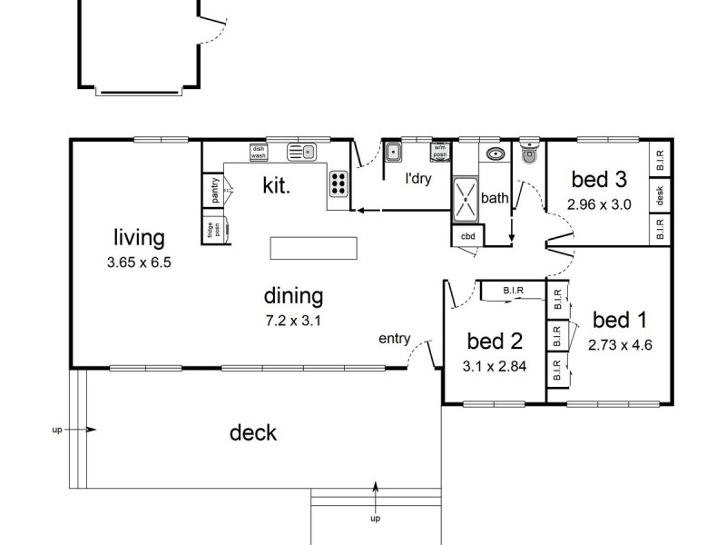 44 Croydondale Drive, Mooroolbark VIC 3138 Floorplan
