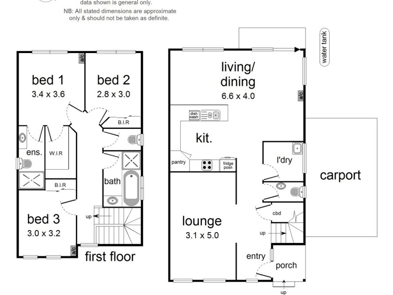 3 Campbell Street, Mooroolbark VIC 3138 Floorplan