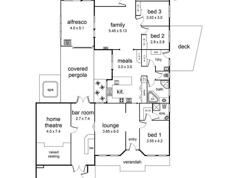 14 Maralee Drive, Mooroolbark VIC 3138 Floorplan