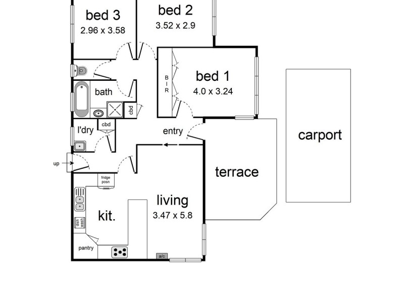 410 Hull Road, Mooroolbark VIC 3138 Floorplan