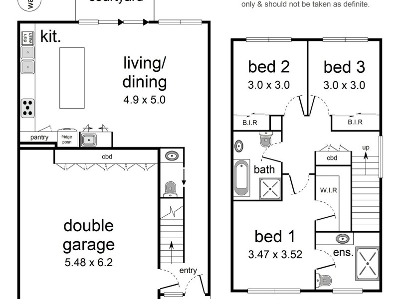 2 Mills Place, Mooroolbark VIC 3138 Floorplan