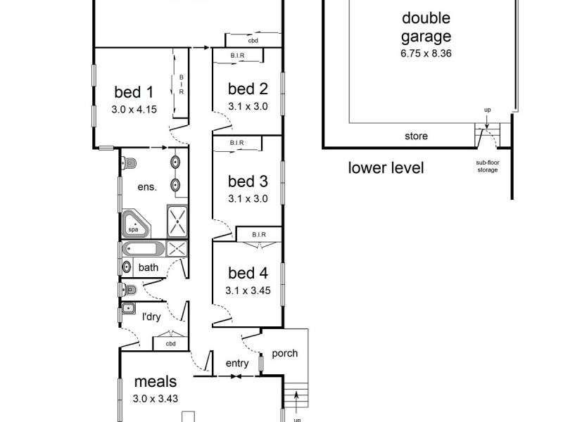 7 Iris Court, Mooroolbark VIC 3138 Floorplan