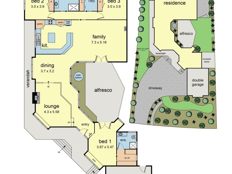 45 Lakeview Drive, Lilydale VIC 3140 Floorplan