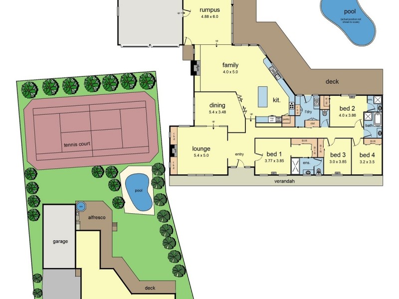 13 Chapman Court, Mooroolbark VIC 3138 Floorplan