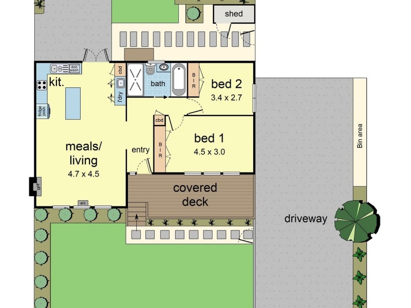 1/82 Mount View Parade, Croydon VIC 3136 Floorplan