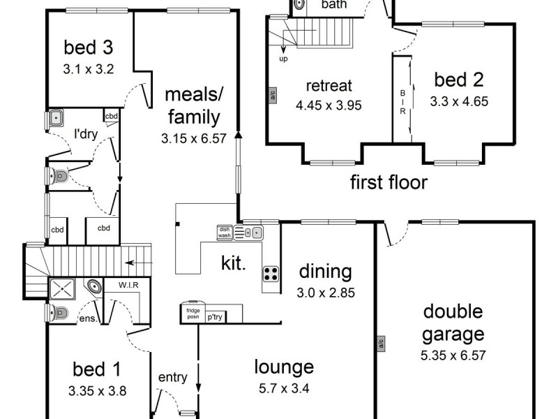 46 Regina Street, Kilsyth VIC 3137 Floorplan