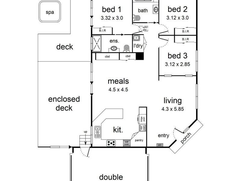 29a Ballantyne Crescent, Kilsyth VIC 3137 Floorplan