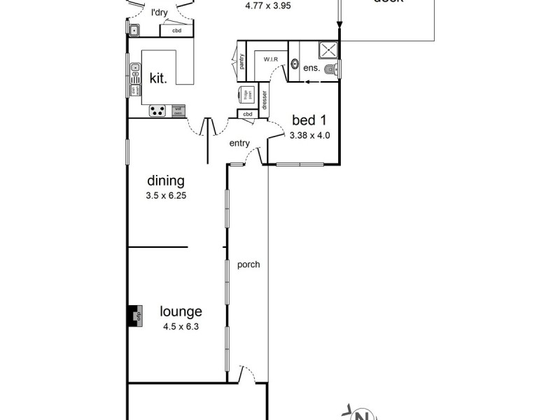 2 Dinsdale Court, Mooroolbark VIC 3138 Floorplan