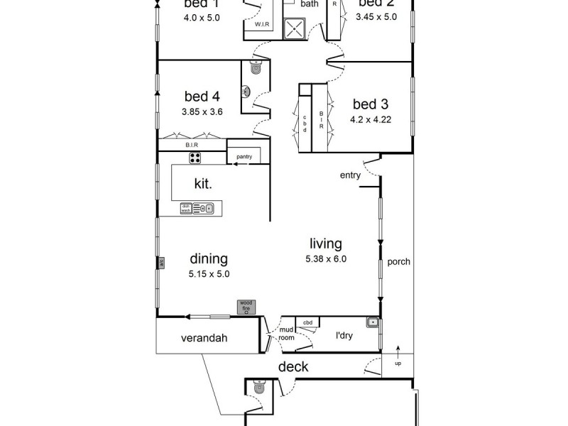 1 Nicholas Road, Wandin North VIC 3139 Floorplan
