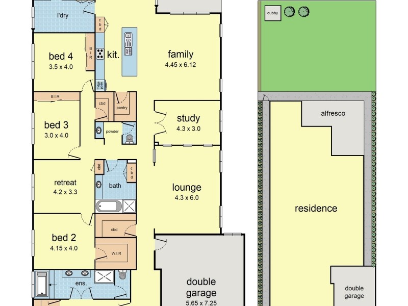 27 Kingston Way, Mooroolbark VIC 3138 Floorplan