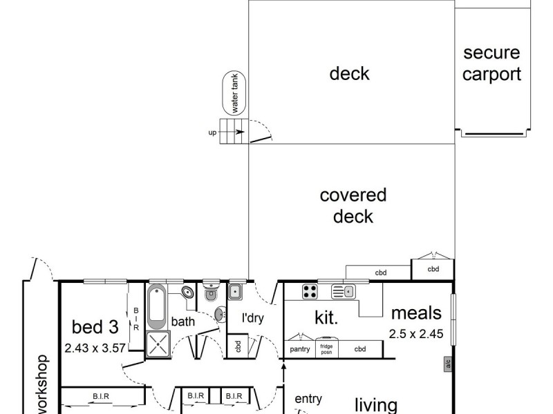12 Coolabah Street, Mooroolbark VIC 3138 Floorplan