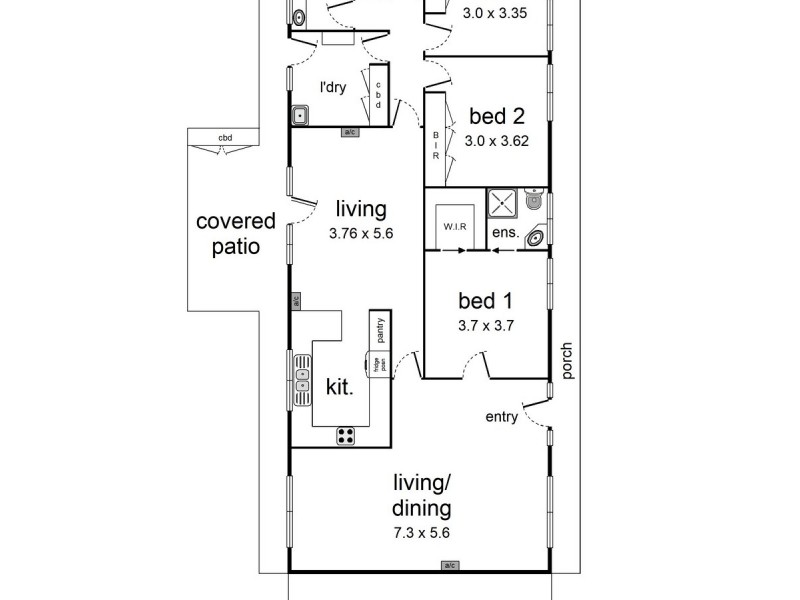 12 Wyuna Walk, Mooroolbark VIC 3138 Floorplan