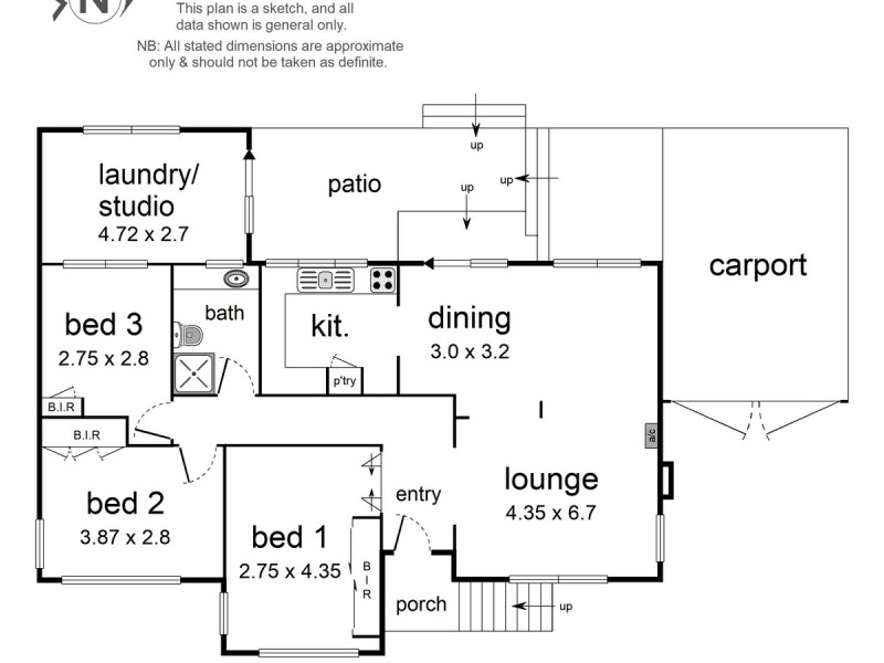 3 Hansen Road, Kilsyth VIC 3137 Floorplan