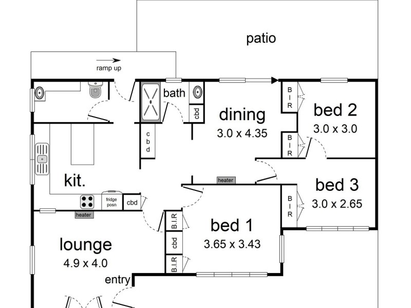 97 Hereford Road, Mount Evelyn VIC 3796 Floorplan