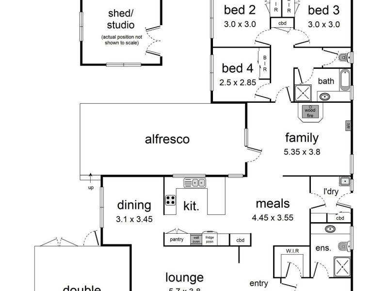 2 Great Oak Court, Mooroolbark VIC 3138 Floorplan