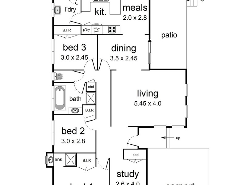 20 Wandana Street, Mooroolbark VIC 3138 Floorplan