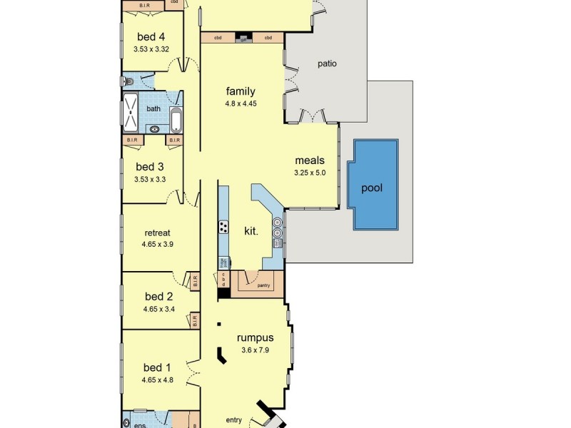 6 Classic Drive, Mooroolbark VIC 3138 Floorplan