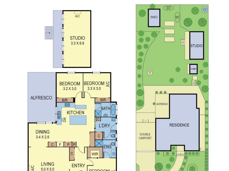 22 Carole Avenue, Chirnside Park VIC 3116 Floorplan