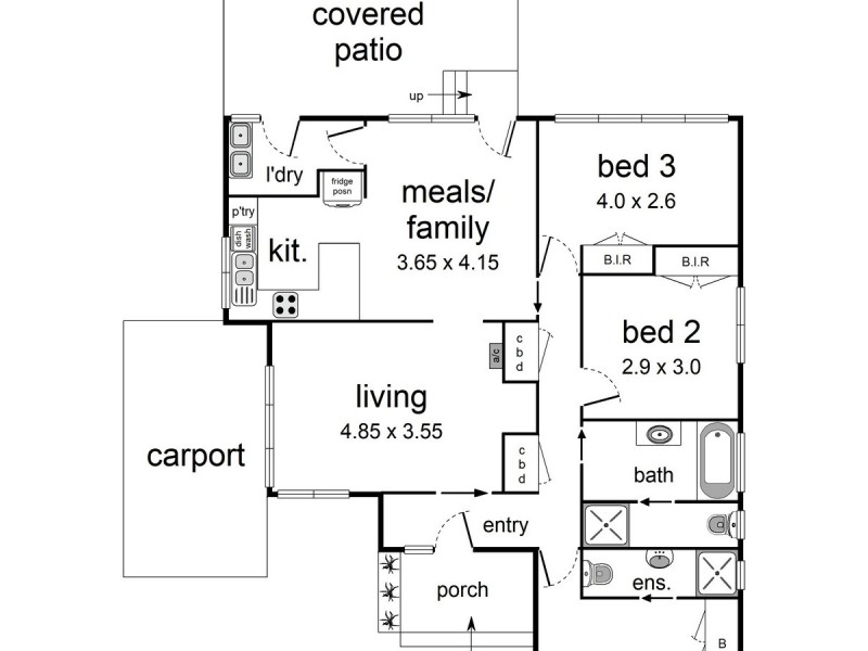 113 Lomond Avenue, Kilsyth VIC 3137 Floorplan