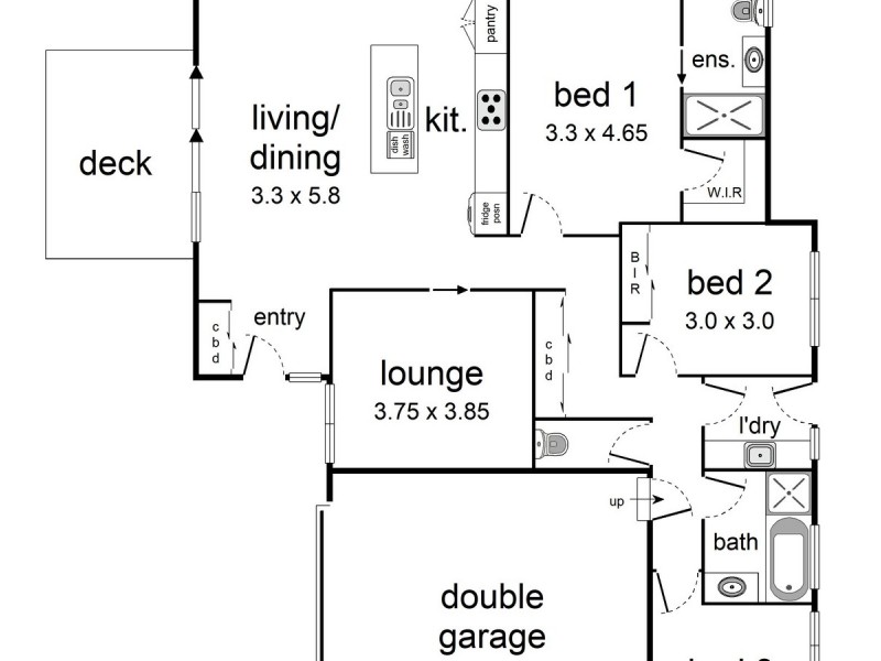 10a Geoffrey Drive, Kilsyth VIC 3137 Floorplan