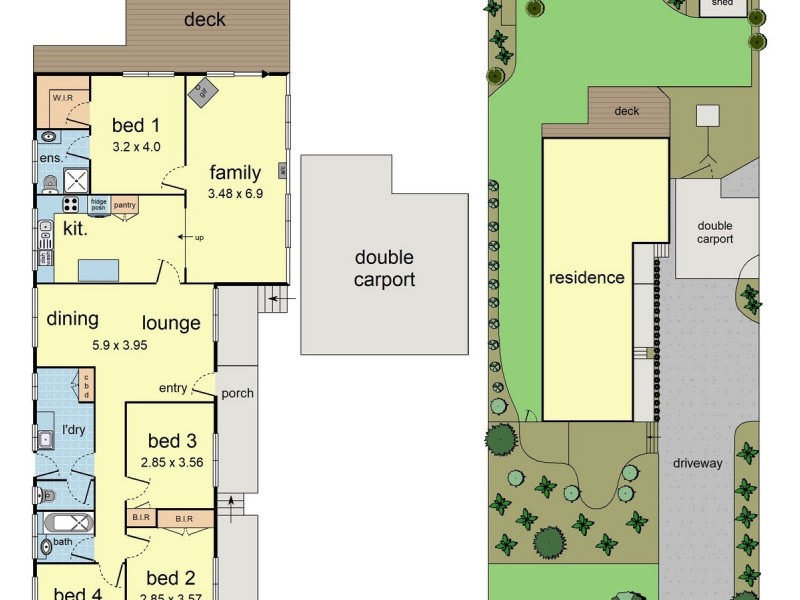 88 Johns Crescent, Mount Evelyn VIC 3796 Floorplan