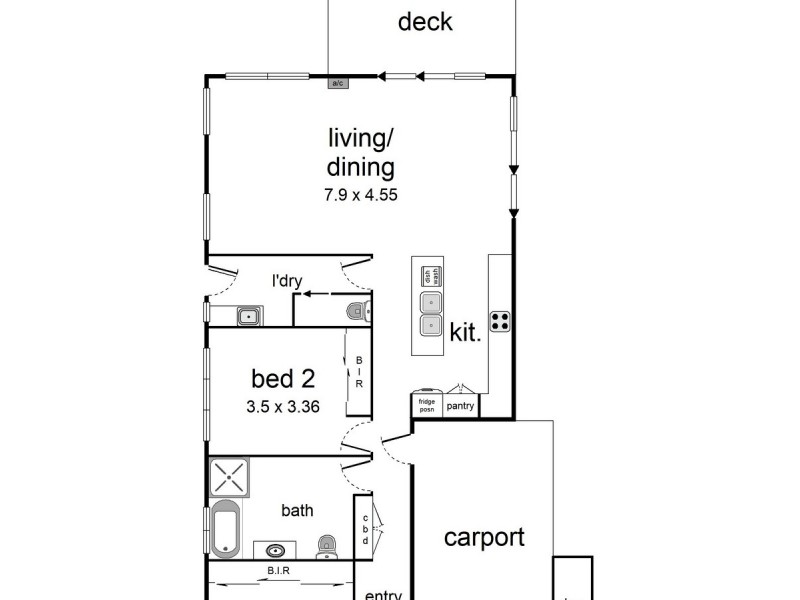 89a Sellick Drive, Croydon VIC 3136 Floorplan