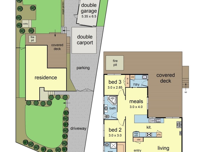 8 Barbara Court, Mooroolbark VIC 3138 Floorplan