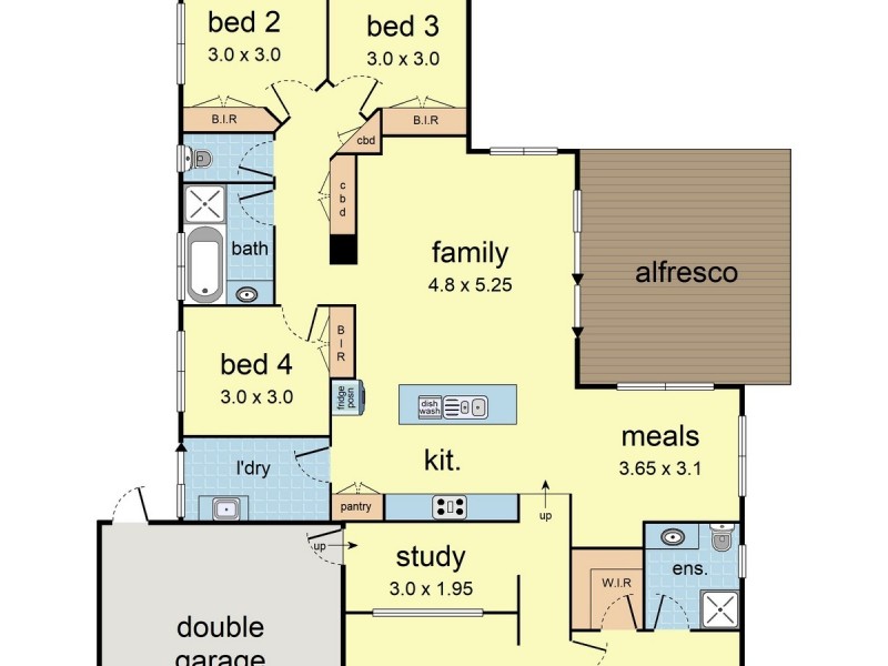 2 Sirocco Court, Wandin North VIC 3139 Floorplan