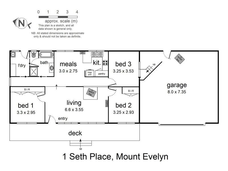 1 Seth Place, Mount Evelyn VIC 3796 Floorplan