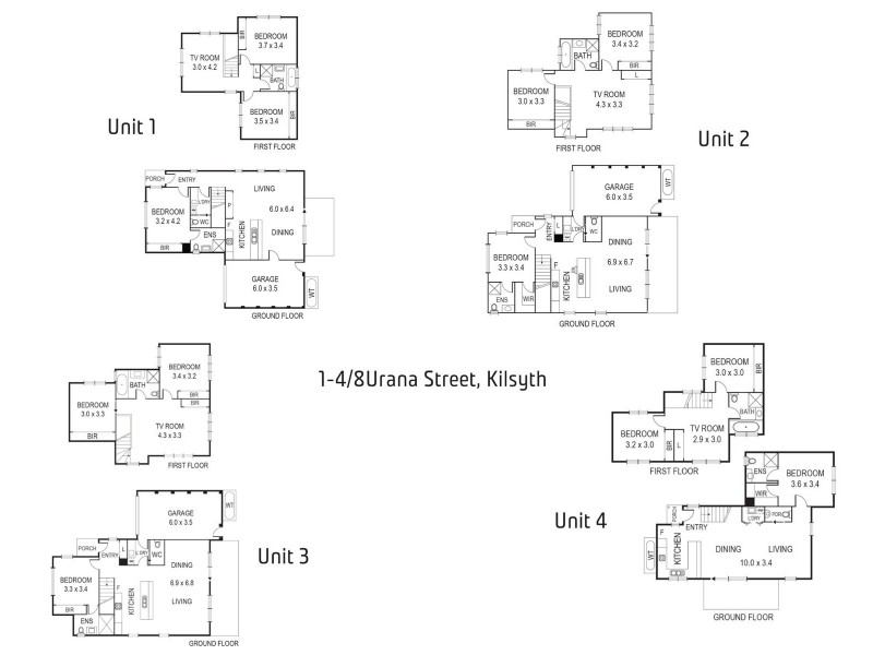 8 Urana Street, Kilsyth VIC 3137 Floorplan