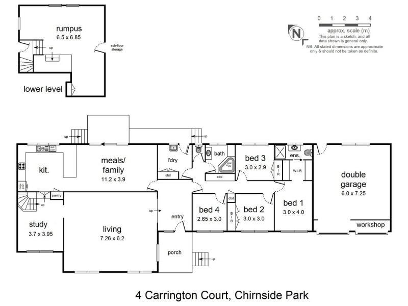 4 Carrington Court, Chirnside Park VIC 3116 Floorplan