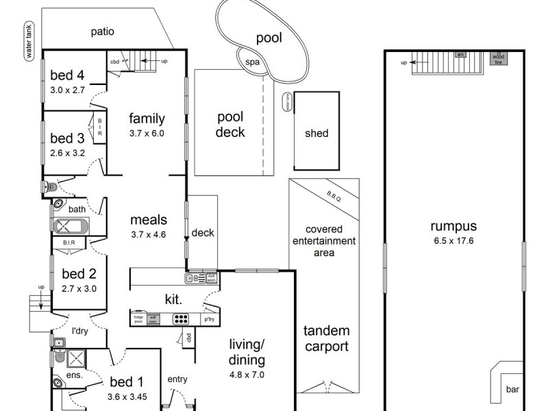 9 Barina Avenue, Mooroolbark VIC 3138 Floorplan