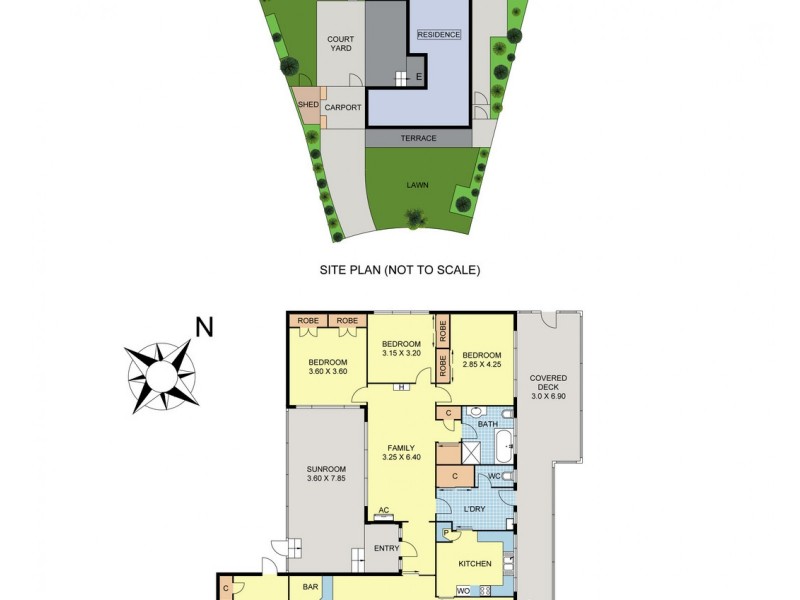 1 Jacynthe Court, Ringwood VIC 3134 Floorplan