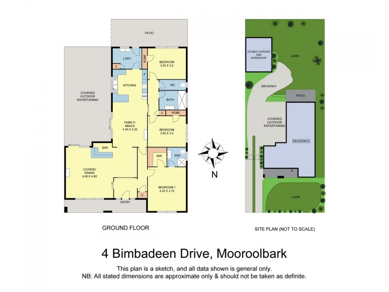 4 Bimbadeen Drive, Mooroolbark VIC 3138 Floorplan