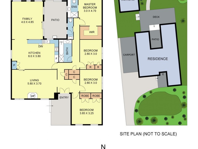 57 Gladesville Drive, Kilsyth VIC 3137 Floorplan