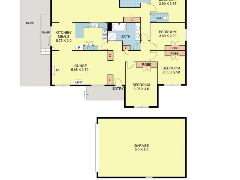 116 Esther Crescent, Mooroolbark VIC 3138 Floorplan