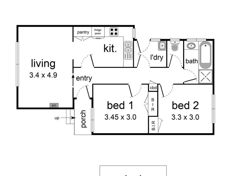 3/88 Sherlock Road, Mooroolbark VIC 3138 Floorplan