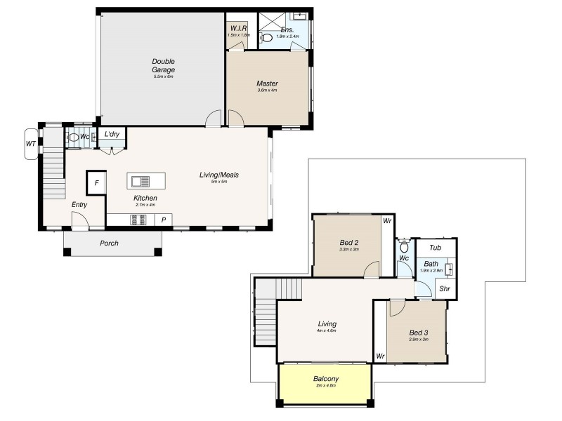 1/505 Mount Dandenong Road, Kilsyth VIC 3137 Floorplan