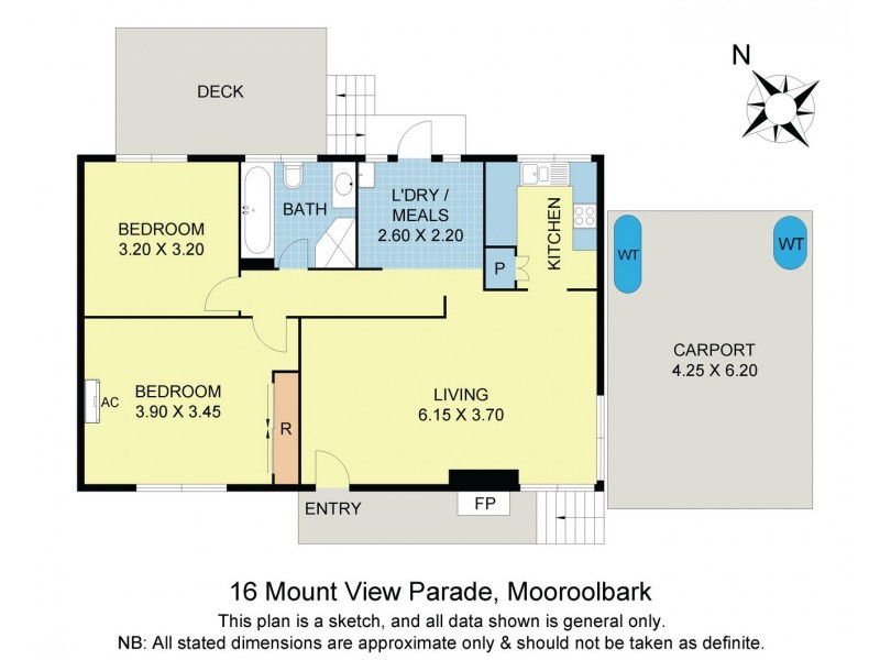 16 Mount View Parade, Mooroolbark VIC 3138 Floorplan