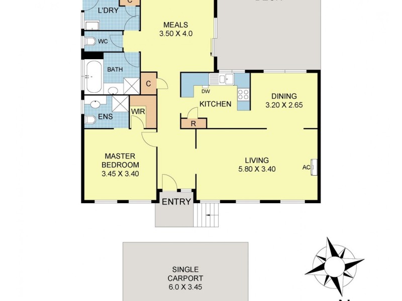 1/8 Crestway, Lilydale VIC 3140 Floorplan
