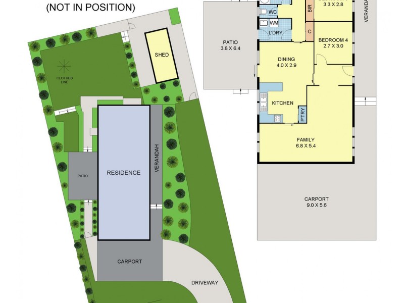 9 Drysdale Place, Mooroolbark VIC 3138 Floorplan