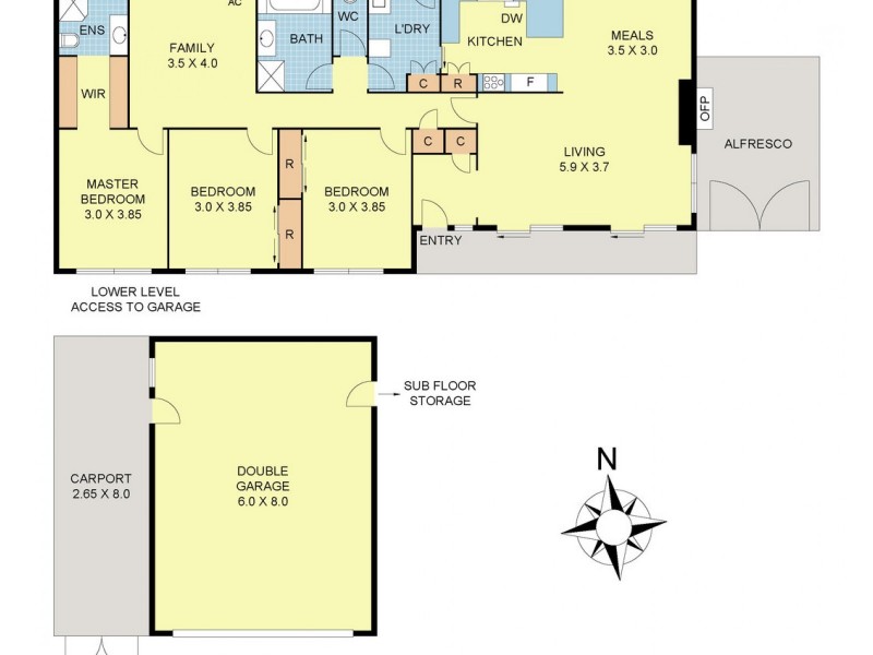 11 Ross Pincott Drive, Mooroolbark VIC 3138 Floorplan