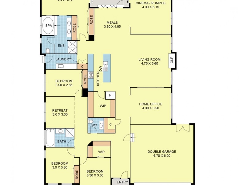 7 Empire Drive, Mooroolbark VIC 3138 Floorplan