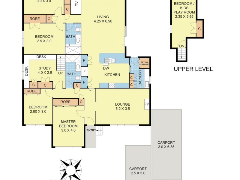 13 Glen Dhu Road, Kilsyth VIC 3137 Floorplan