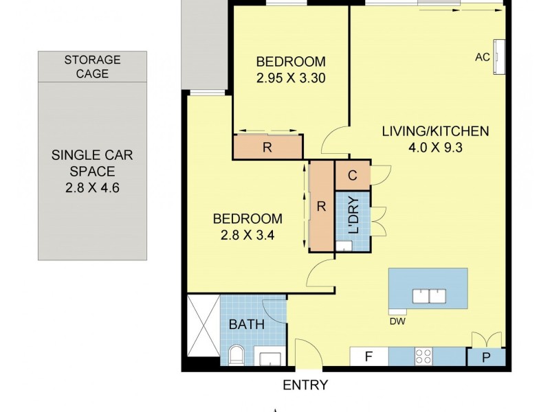 207/5-7 Browns Avenue, Ringwood VIC 3134 Floorplan