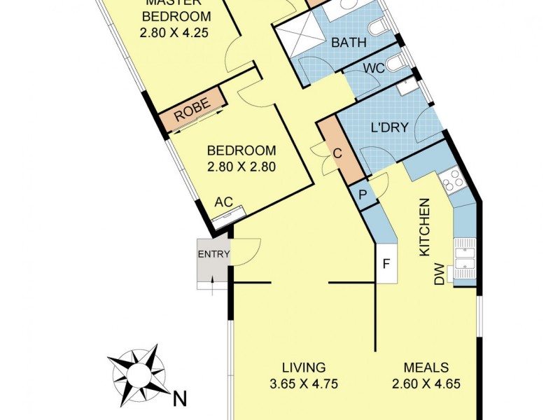 1/9 Lucas Avenue, Kilsyth VIC 3137 Floorplan