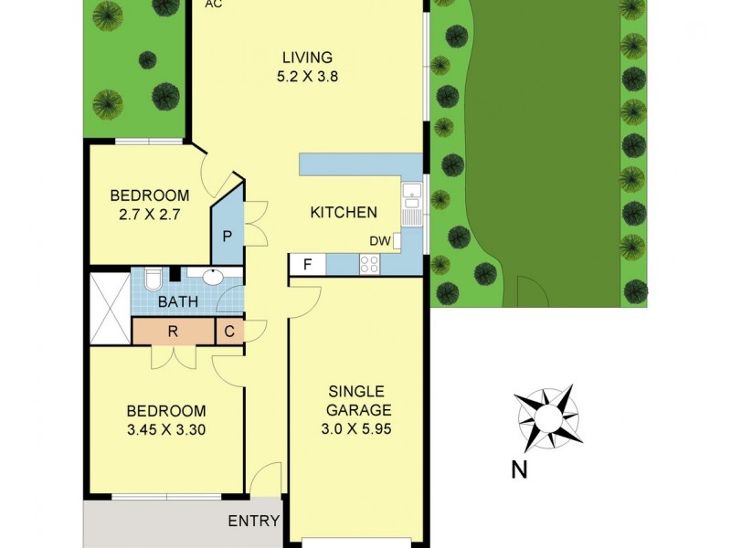 11/35-43 Kent Avenue, Croydon VIC 3136 Floorplan