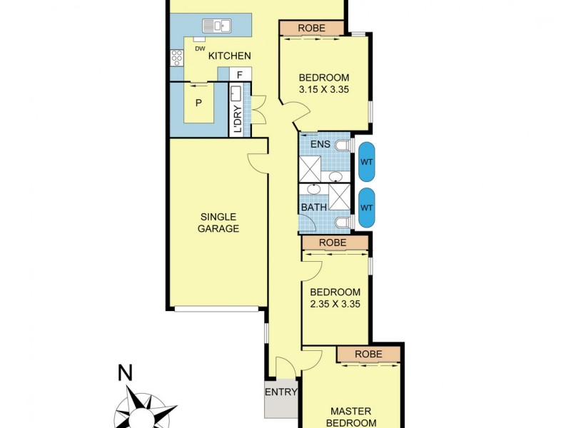 8a Orchard Street, Kilsyth VIC 3137 Floorplan