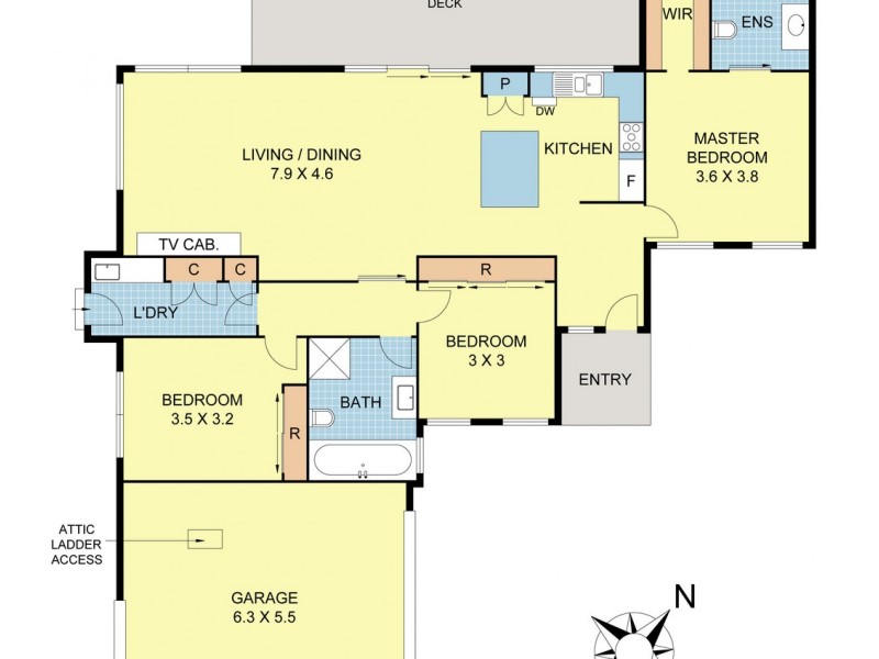 100a Cambridge Road, Kilsyth VIC 3137 Floorplan