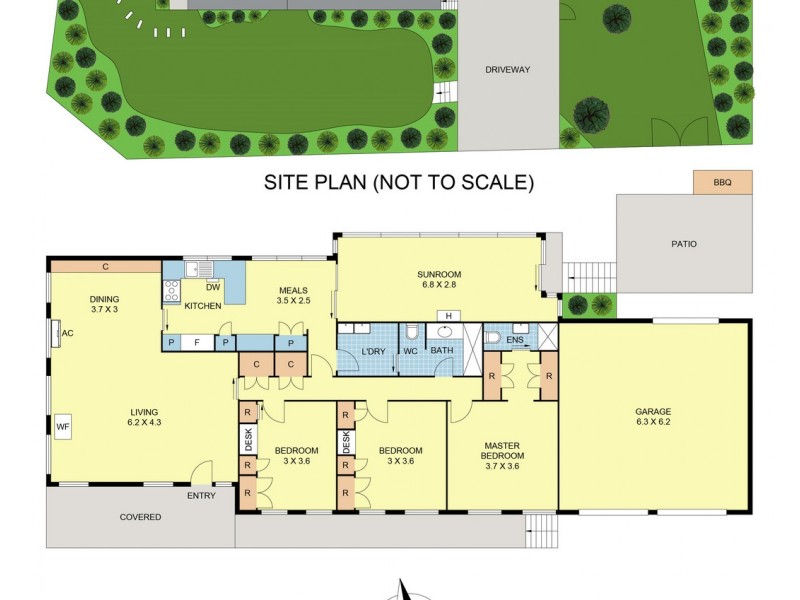 23 Woodville Road, Mooroolbark VIC 3138 Floorplan